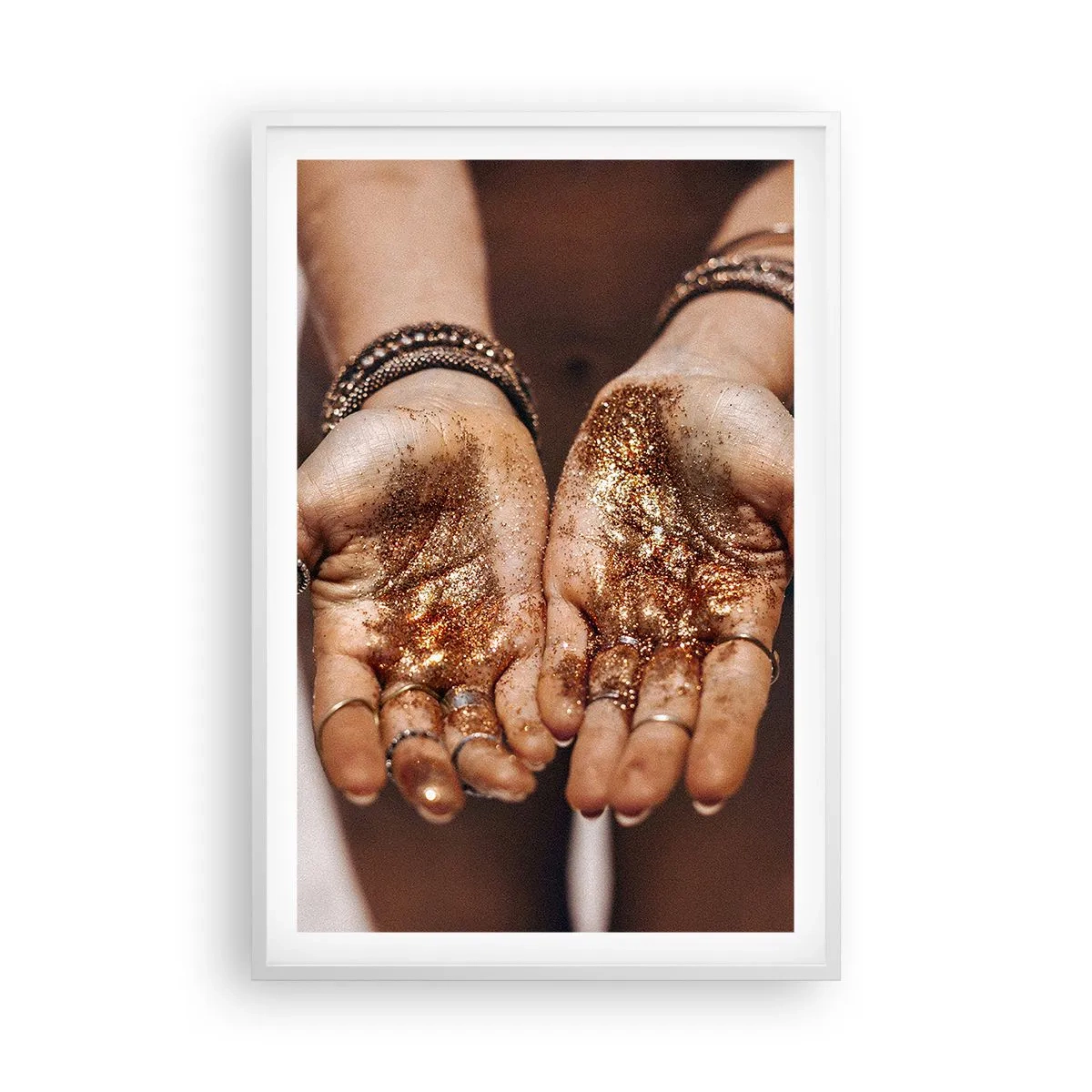 Póster en marco blanco - Un regalo para ti - 61x91 cm