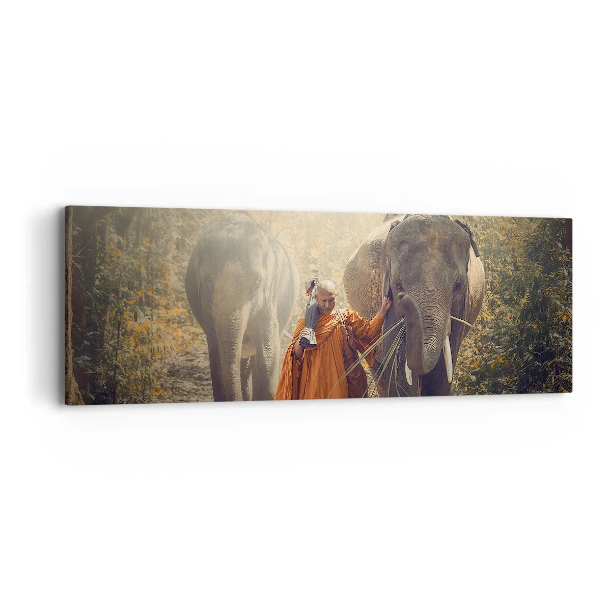 Cuadro sobre lienzo - Impresión de Imagen - Comprensión total - 90x30 cm