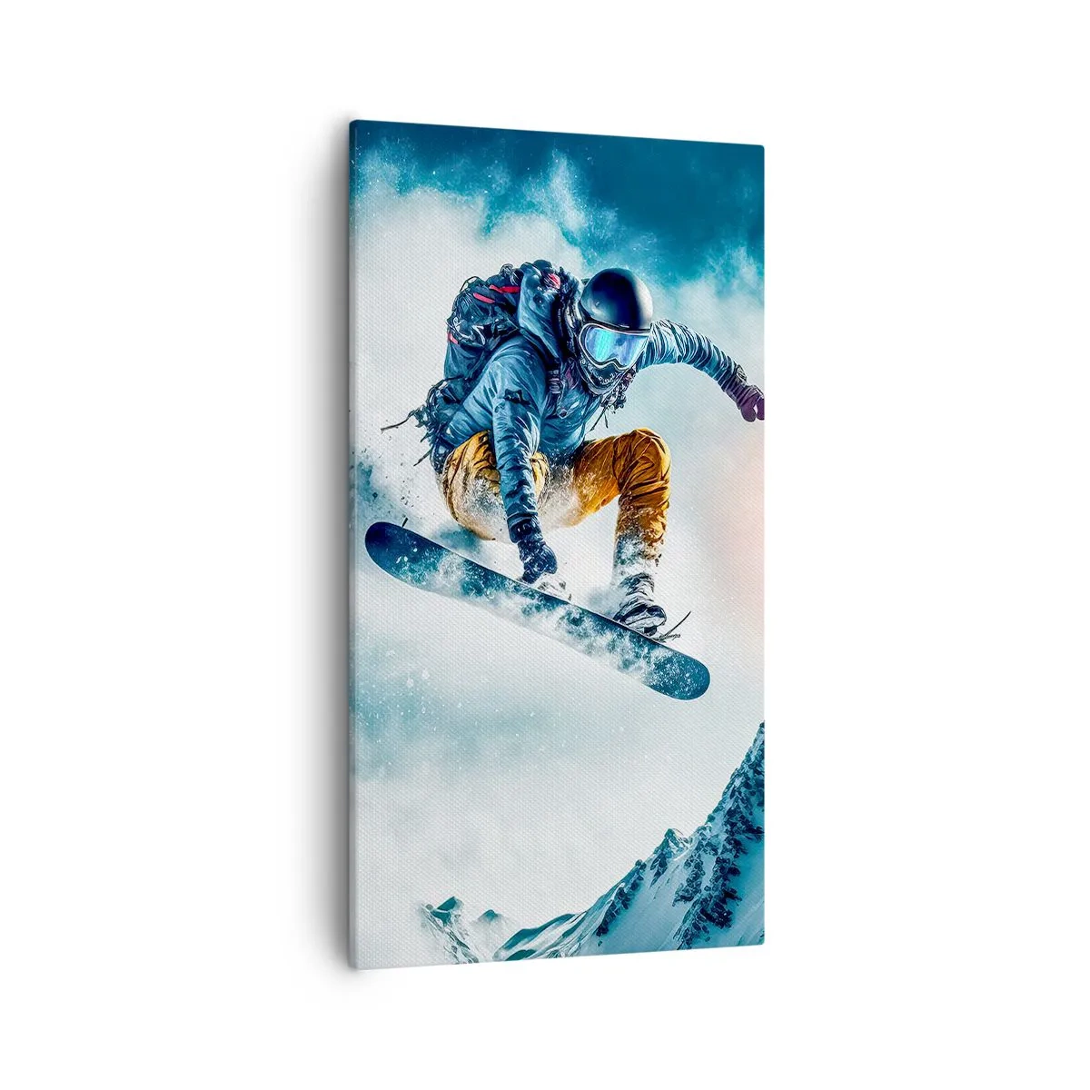 Cuadro sobre lienzo - Impresión de Imagen - Emociones extremas - 55x100 cm