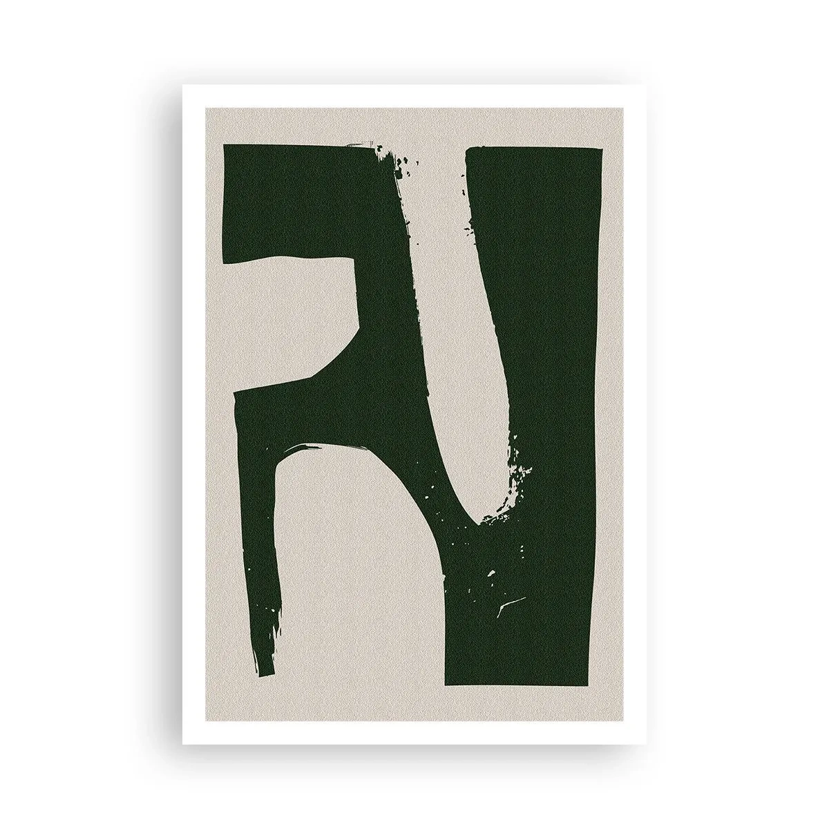 Póster - Bahías de blanco - 70x100 cm