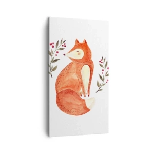 Cuadro sobre lienzo - Impresión de Imagen - Pequeño pelirrojo - 45x80 cm