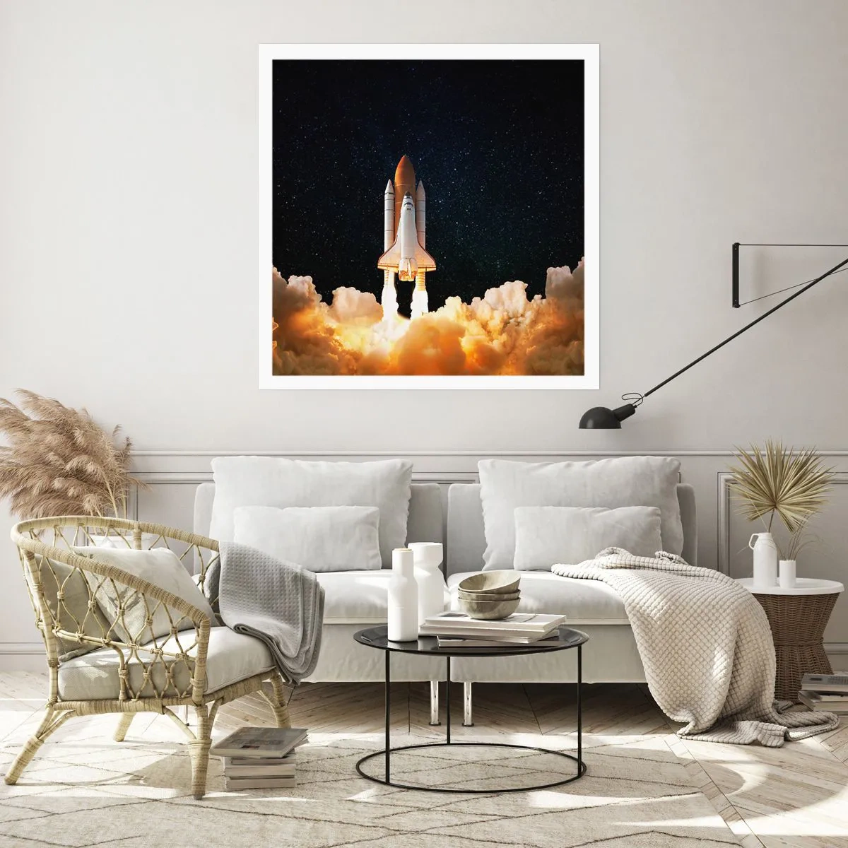 Póster - ¡Ad astra! - 50x50 cm
