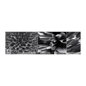 Muestra De Fotomural Standard Eco - No puede ser más afilado - 3D, Moderno, Tridimensional - 100x30 cm