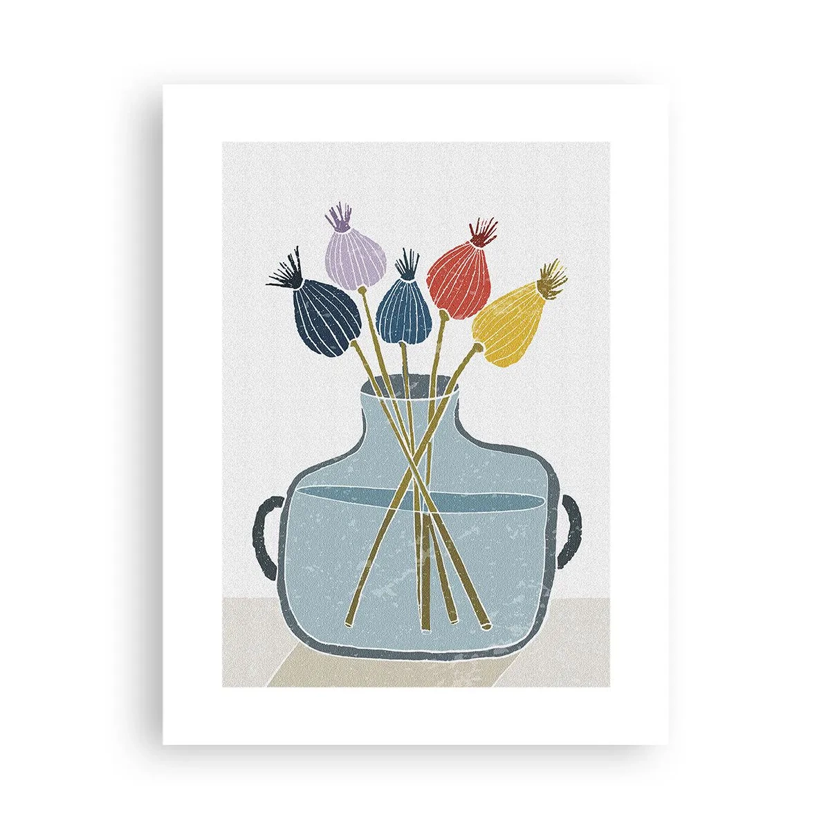 Póster - Como una semilla de amapola - 30x40 cm