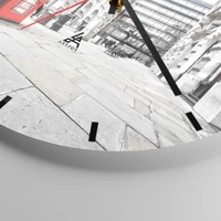 Esfera sin numeración, con rayas