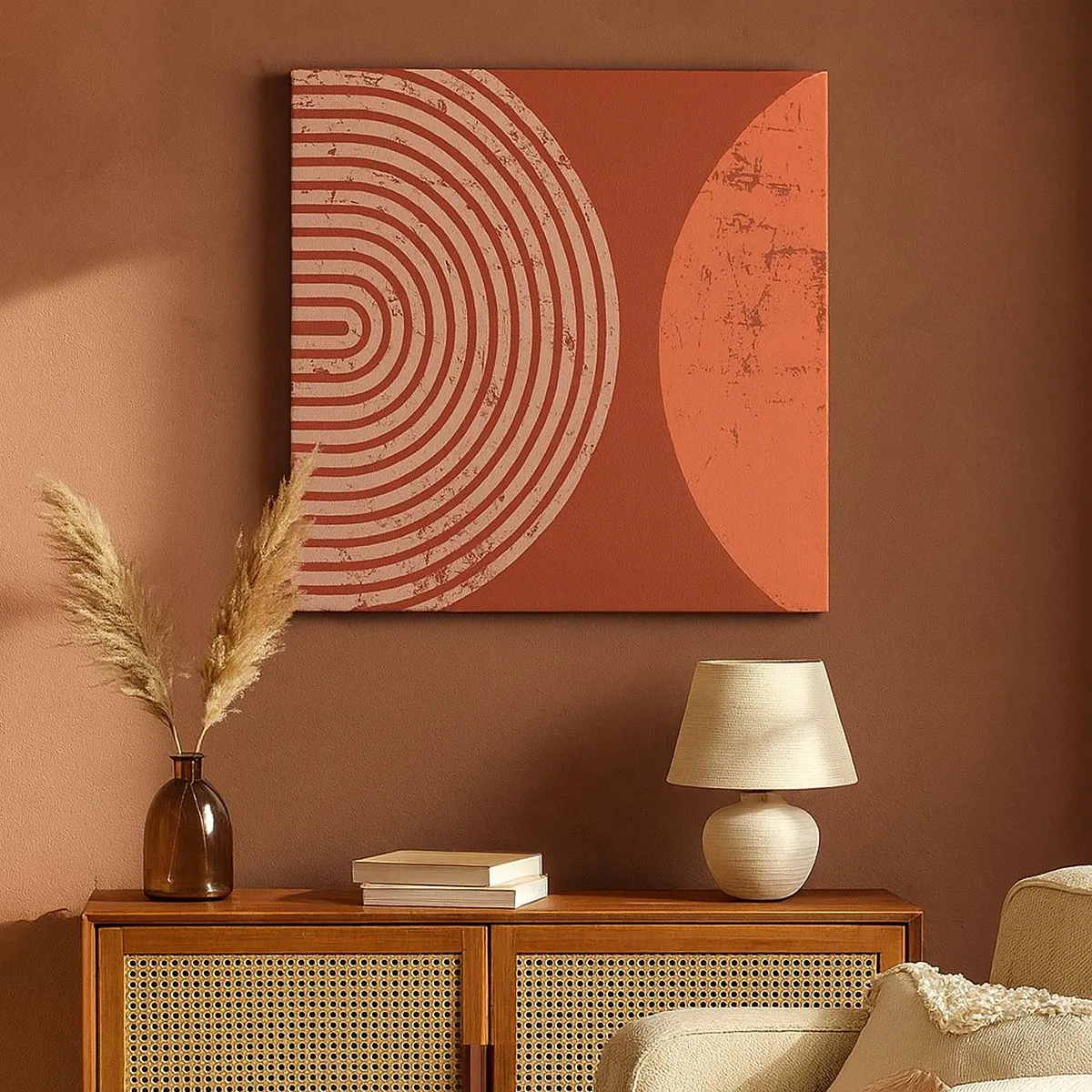 Cuadro sobre lienzo - Impresión de Imagen - Estrecha relación - 30x30 cm