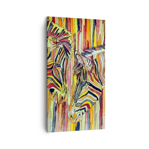 Cuadro sobre lienzo - Impresión de Imagen - Y tú también... - 45x80 cm