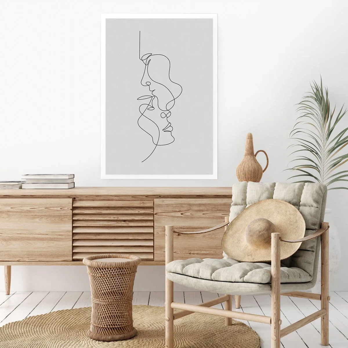 Póster - El calor de los deseos lúgubres - 70x100 cm