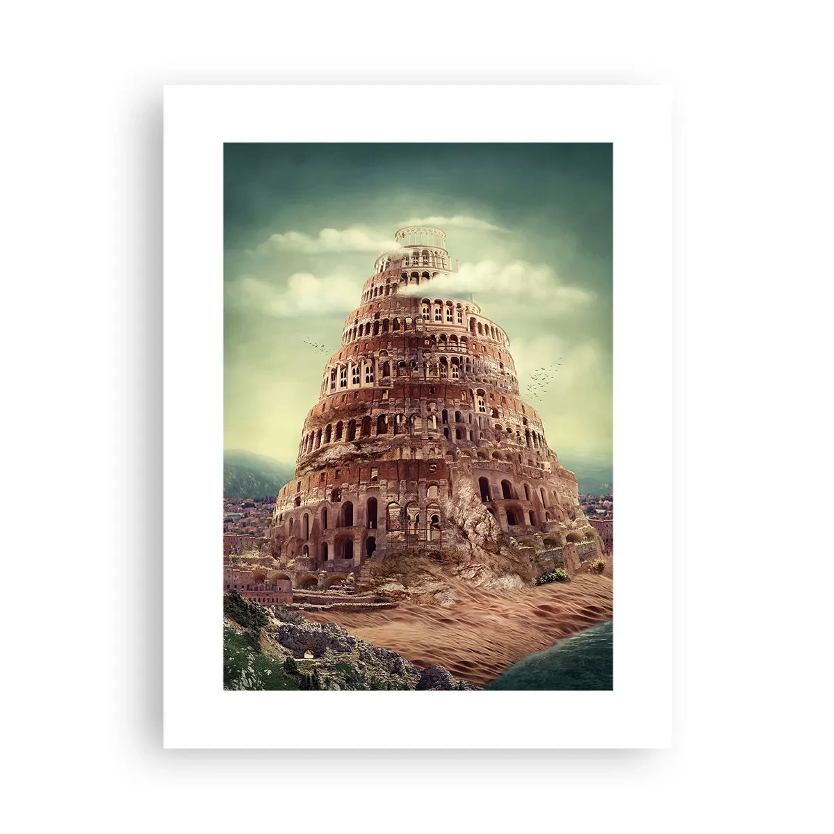 Póster - La Torre de Babel - 30x40 cm