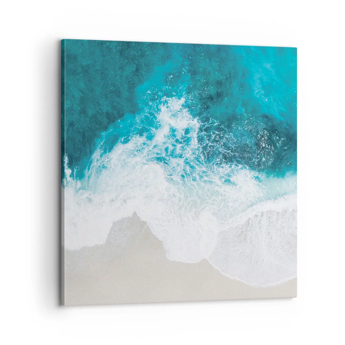 Cuadro sobre lienzo - Impresión de Imagen - Una caricia natural - 60x60 cm