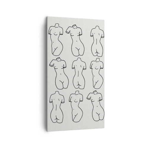 Cuadro sobre lienzo - Impresión de Imagen - Solo Venus - 45x80 cm