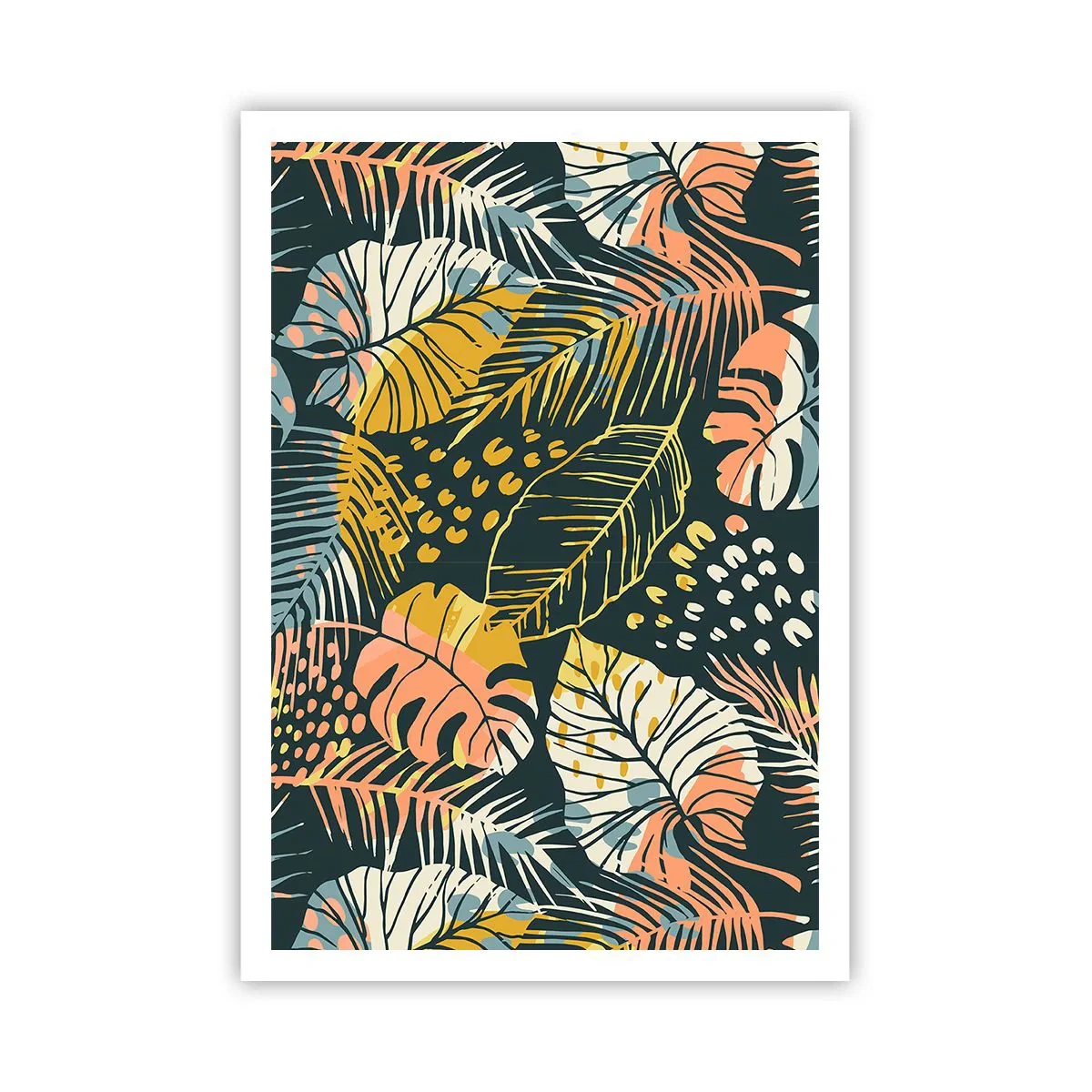 Póster - Una frondosa fantasía - 70x100 cm