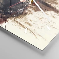 Esfera sin numeración, con rayas