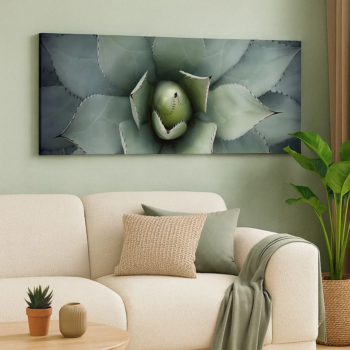 Cuadro sobre lienzo - Impresión de Imagen - Perfección natural - 100x40 cm