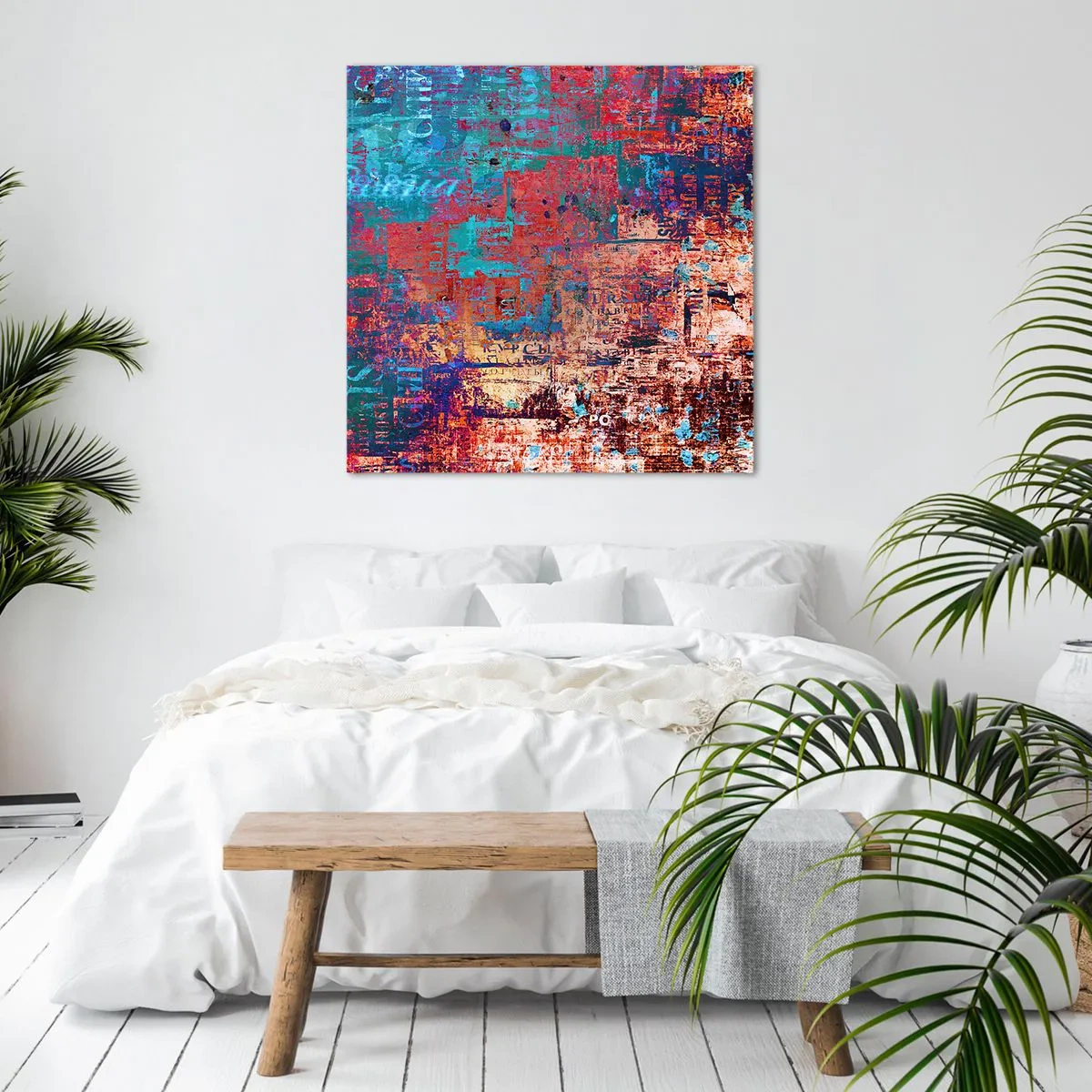 Cuadro sobre lienzo - Impresión de Imagen - Memoria y olvido - 30x30 cm