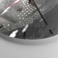 Esfera sin numeración, con rayas