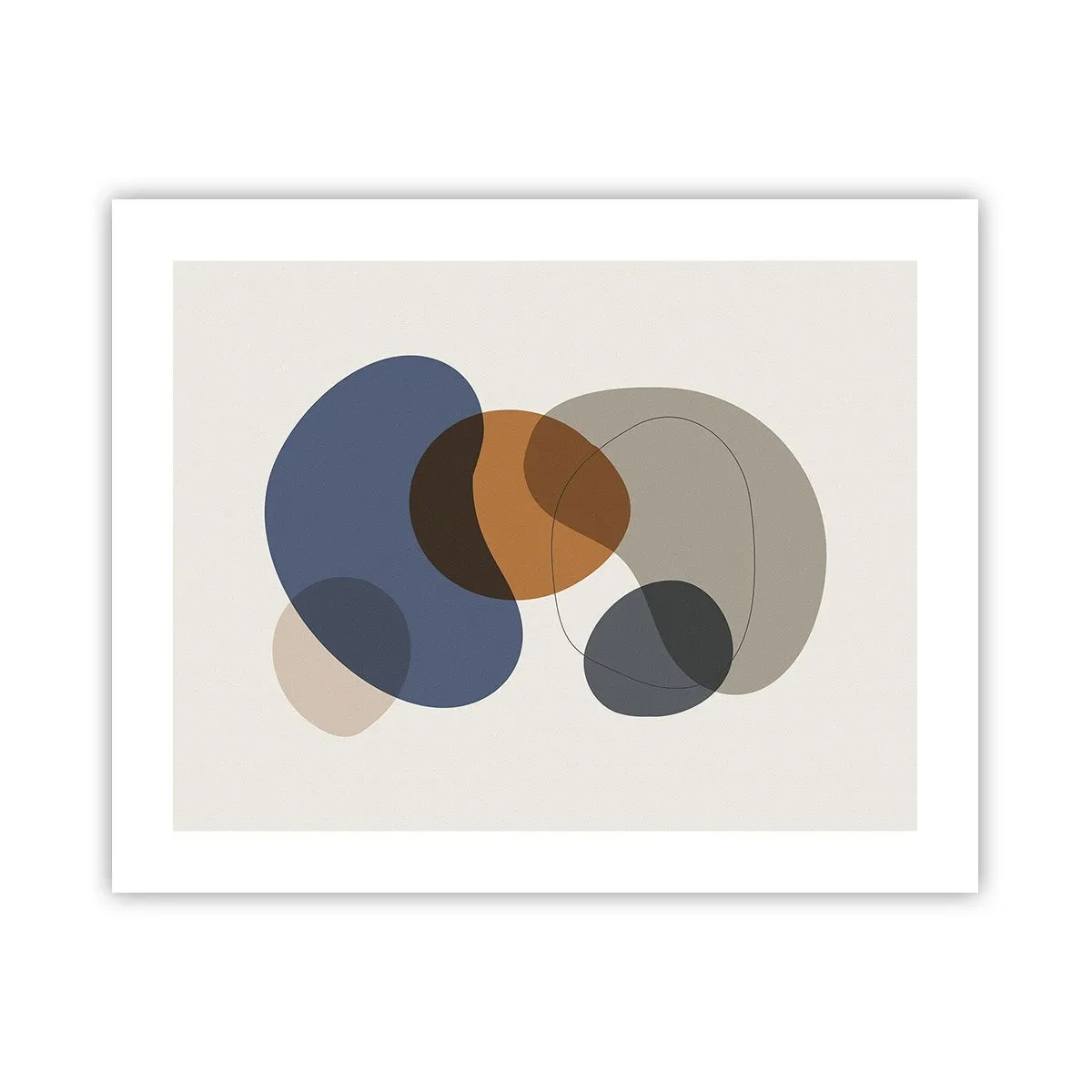 Póster - Gotas de color - 50x40 cm