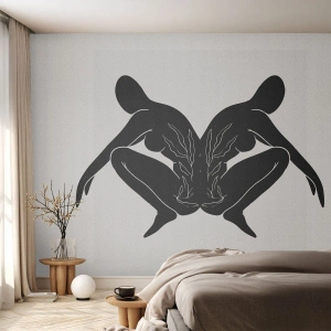 Fotomural personalizado Premium Canvas - Un alma compartida - Gente, minimalista, Mellizos
