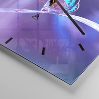 Esfera sin numeración, con rayas