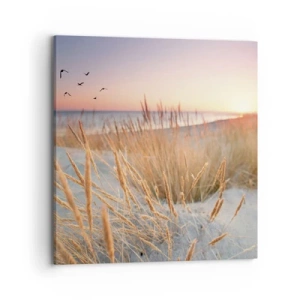 Cuadro sobre lienzo - Impresión de Imagen - Dulce nana del Báltico - 70x70 cm