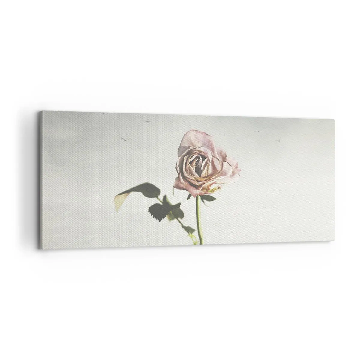 Cuadro sobre lienzo - Impresión de Imagen - Bienvenida a la primavera - 100x40 cm