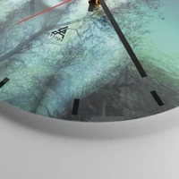 Esfera sin numeración, con rayas