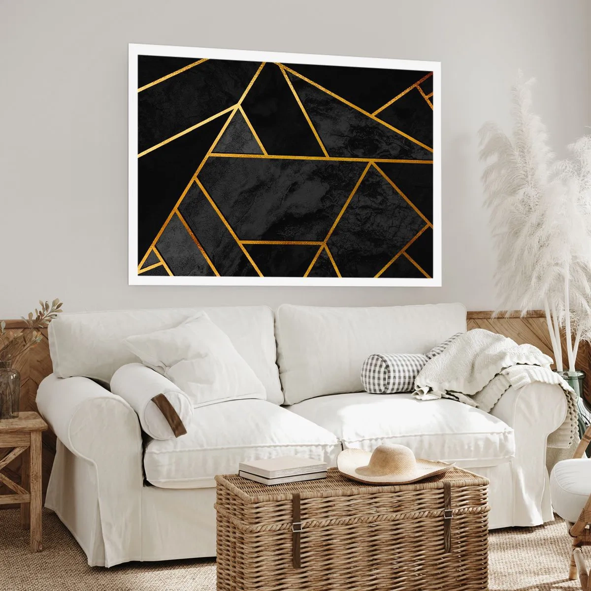 Póster - Oscuridad y brillo - 50x40 cm