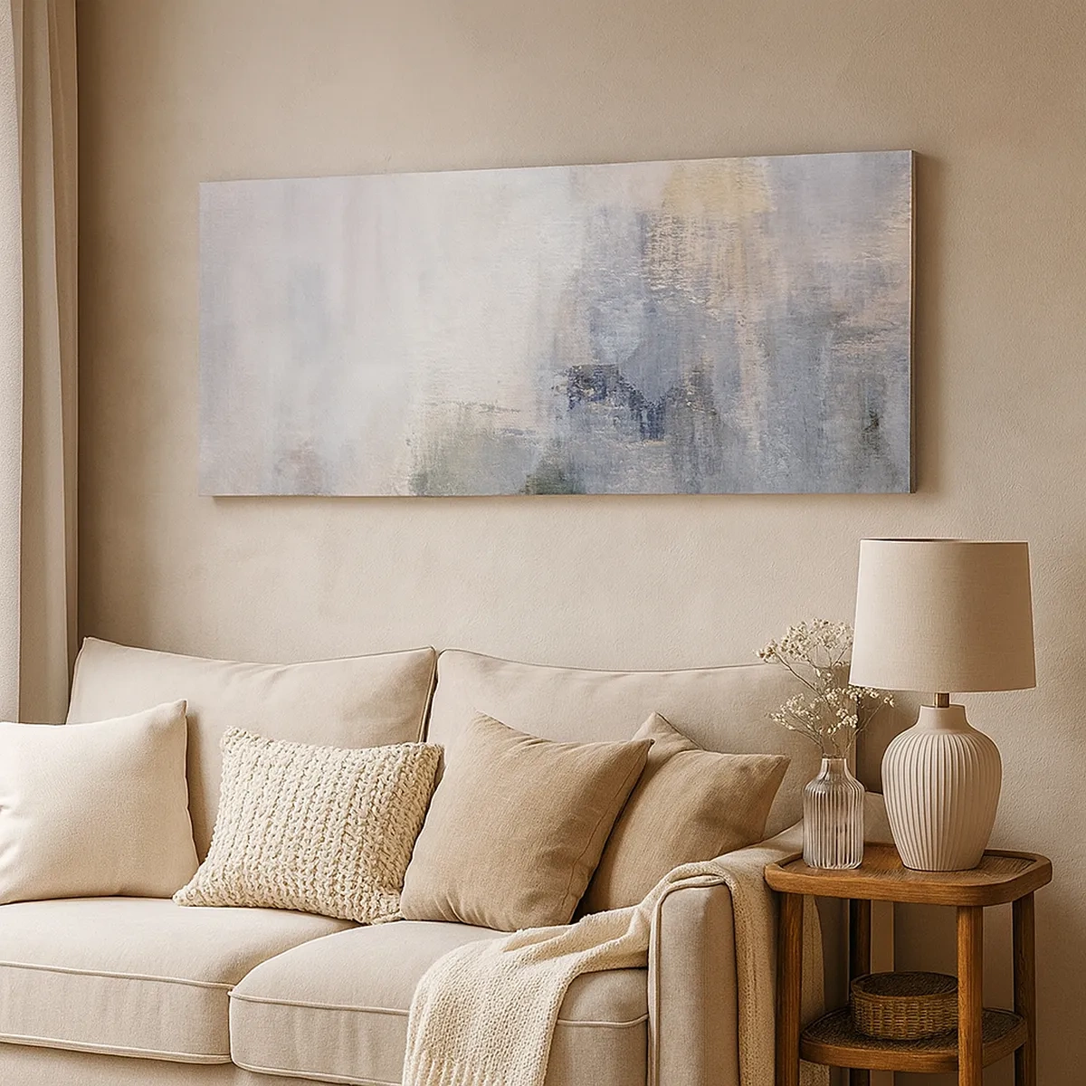 Cuadro sobre lienzo - Impresión de Imagen - Tonos de color - 30x30 cm