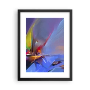 Póster en marco negro - Como un pájaro - 30x40 cm