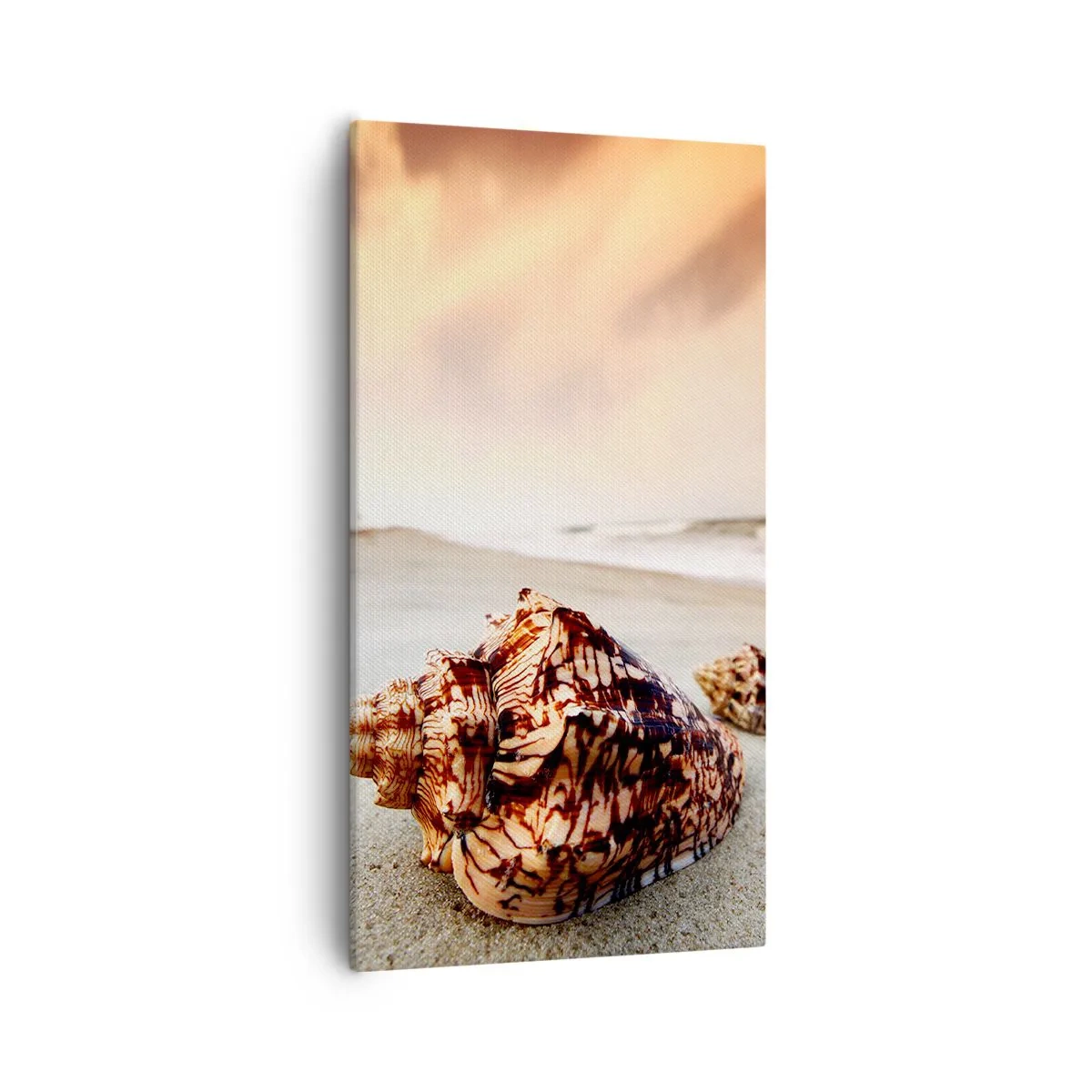 Cuadro sobre lienzo - Impresión de Imagen - Los exiliados de las olas - 55x100 cm