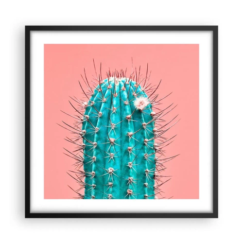 Póster en marco negro - Se mira, pero no se toca - 50x50 cm