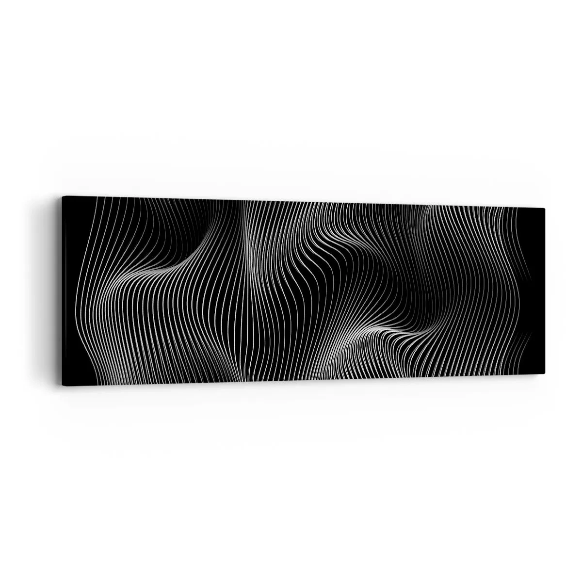 Cuadro sobre lienzo - Impresión de Imagen - La danza de la luz en el espacio - 90x30 cm