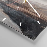 Esfera sin numeración, con rayas