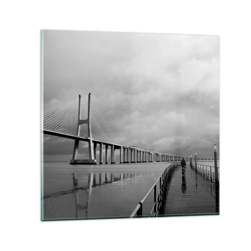 Cuadro sobre vidrio - Impresiones sobre Vidrio - A cada uno lo suyo - 50x50 cm