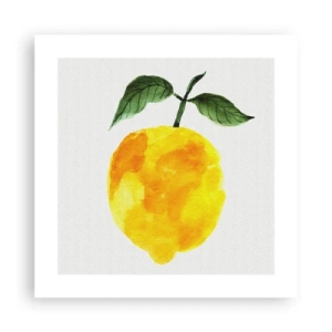 Póster - Cómo conocer el sabor del sol - 40x40 cm