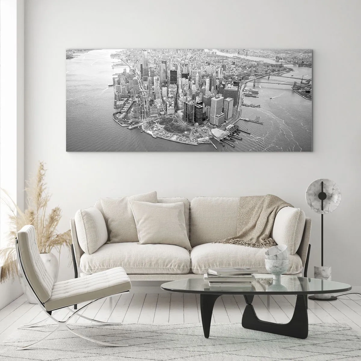 Cuadro sobre vidrio - Impresiones sobre Vidrio - ¿Cómo no amar este lugar? - 100x40 cm