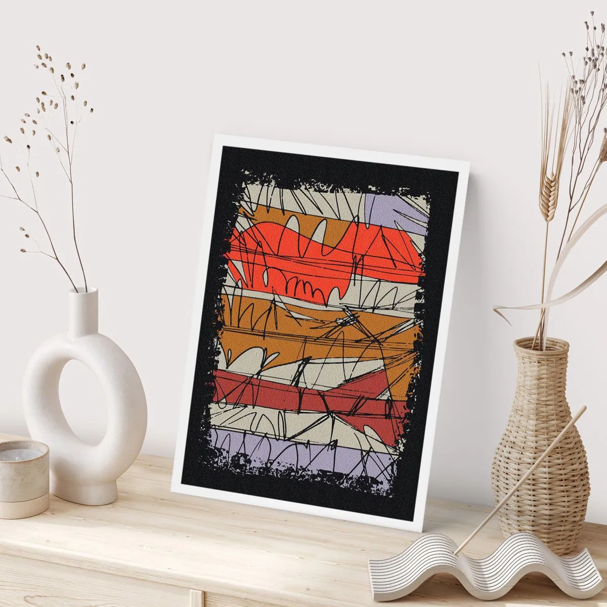 Póster - Composición espontánea - 70x100 cm