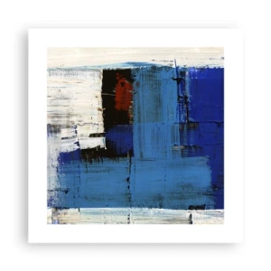 Póster - El secreto del azul - 40x40 cm