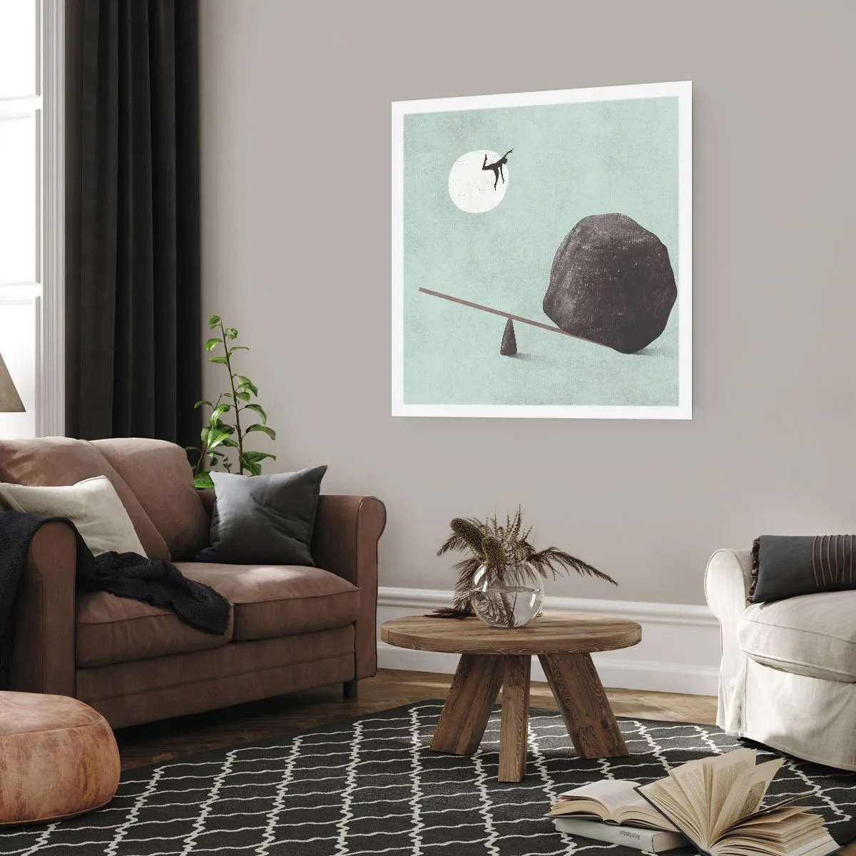 Póster - Un sueño hecho realidad - 40x40 cm