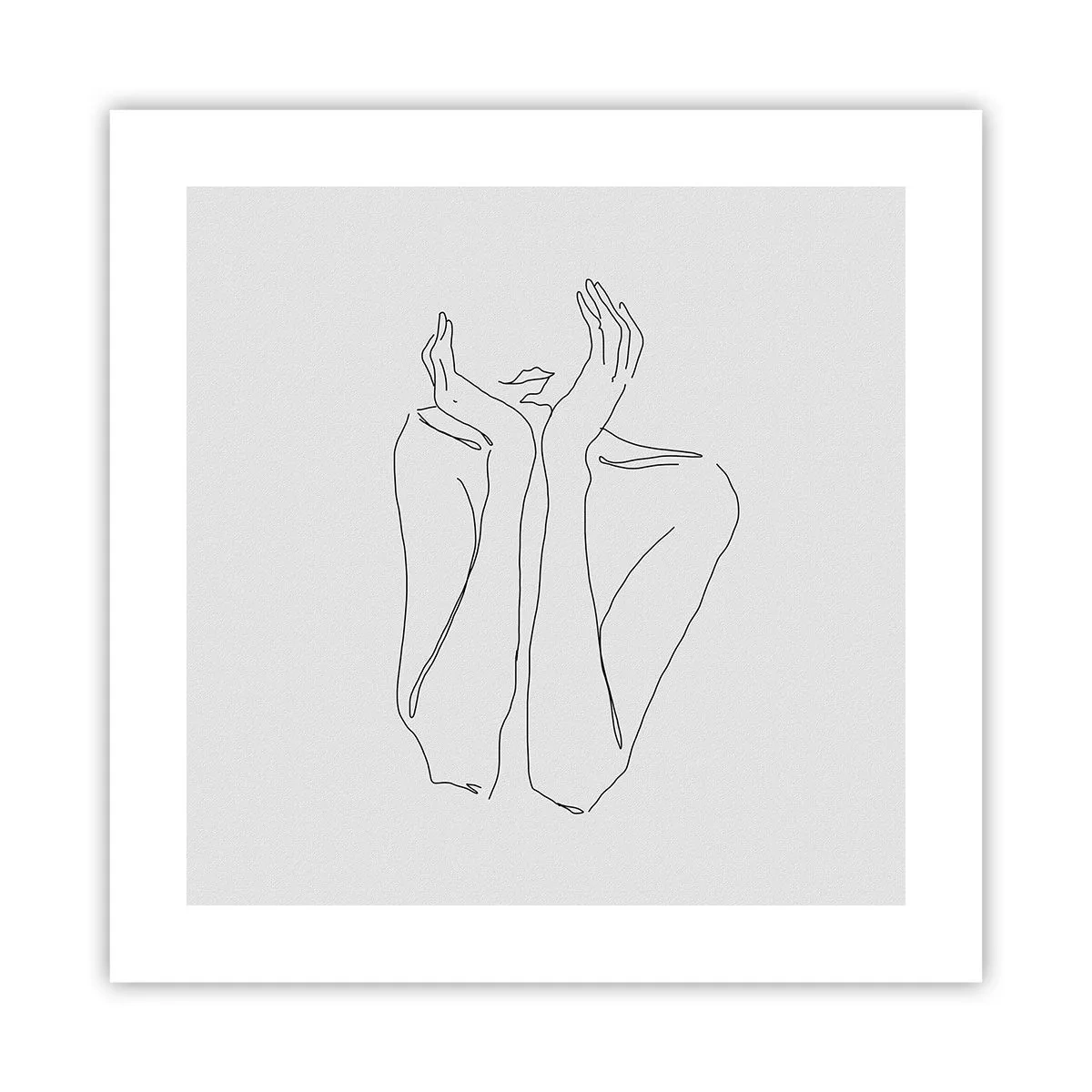 Póster - Con qué sueñan las mujeres - 40x40 cm