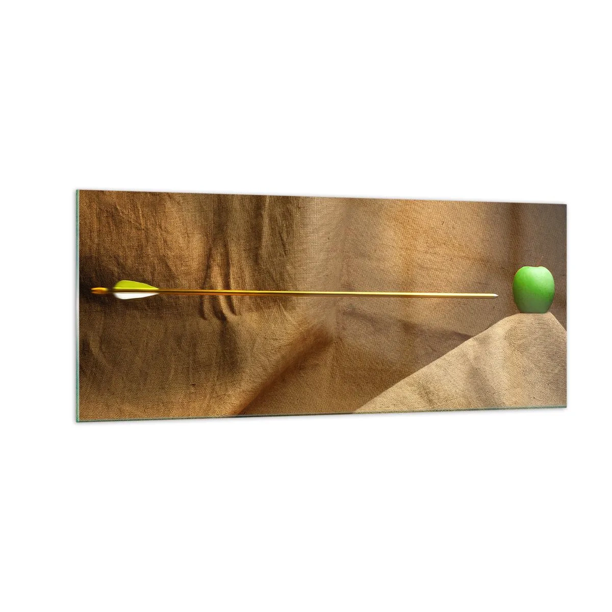 Cuadro sobre vidrio - Impresiones sobre Vidrio - Evocar el espíritu de Wilhelm Tell - 100x40 cm