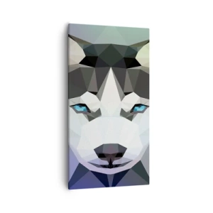 Cuadro sobre lienzo - Impresión de Imagen - El recuerdo de las nieves del norte - 55x100 cm