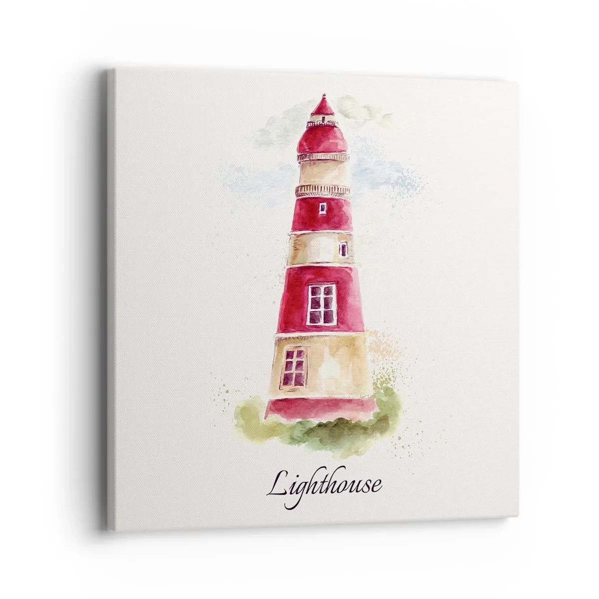 Cuadro sobre lienzo - Impresión de Imagen - Siempre observando - 40x40 cm