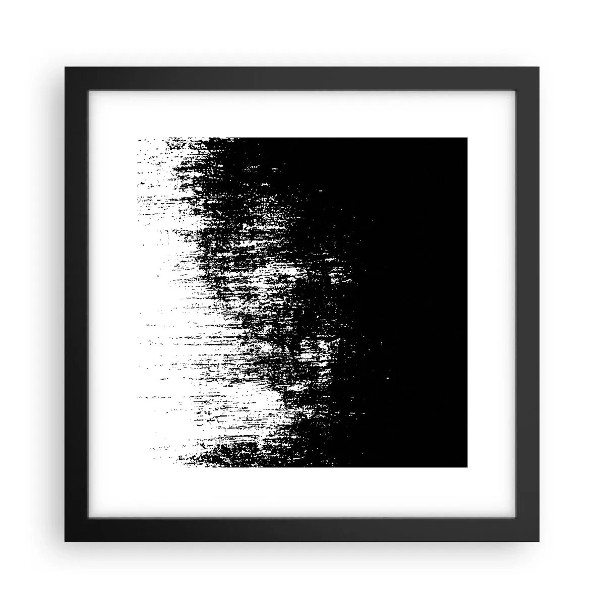 Póster en marco negro - Y el ganador es... - 30x30 cm