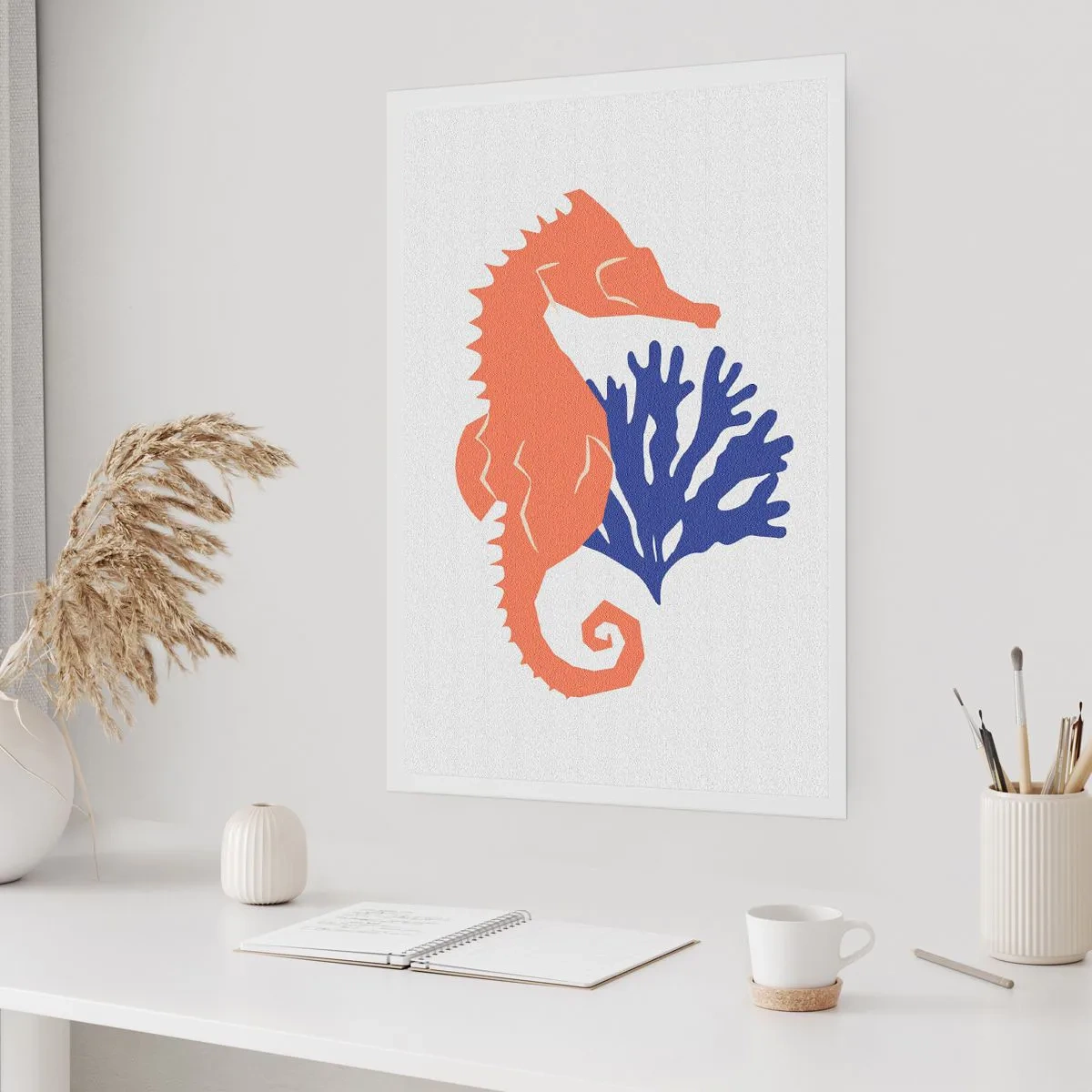 Póster - En una pradera submarina - 30x40 cm