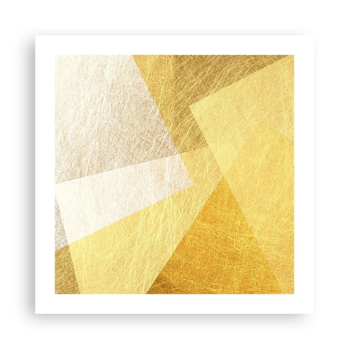 Póster - Tiempo de geometría - 50x50 cm
