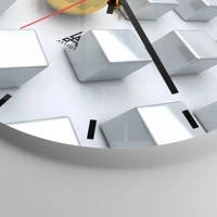 Esfera sin numeración, con rayas