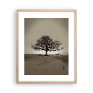 Póster en marco roble claro - De aquí a la eternidad - 40x50 cm