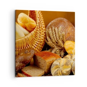 Cuadro sobre lienzo - Impresión de Imagen - Nos han vuelto a hornear - 60x60 cm