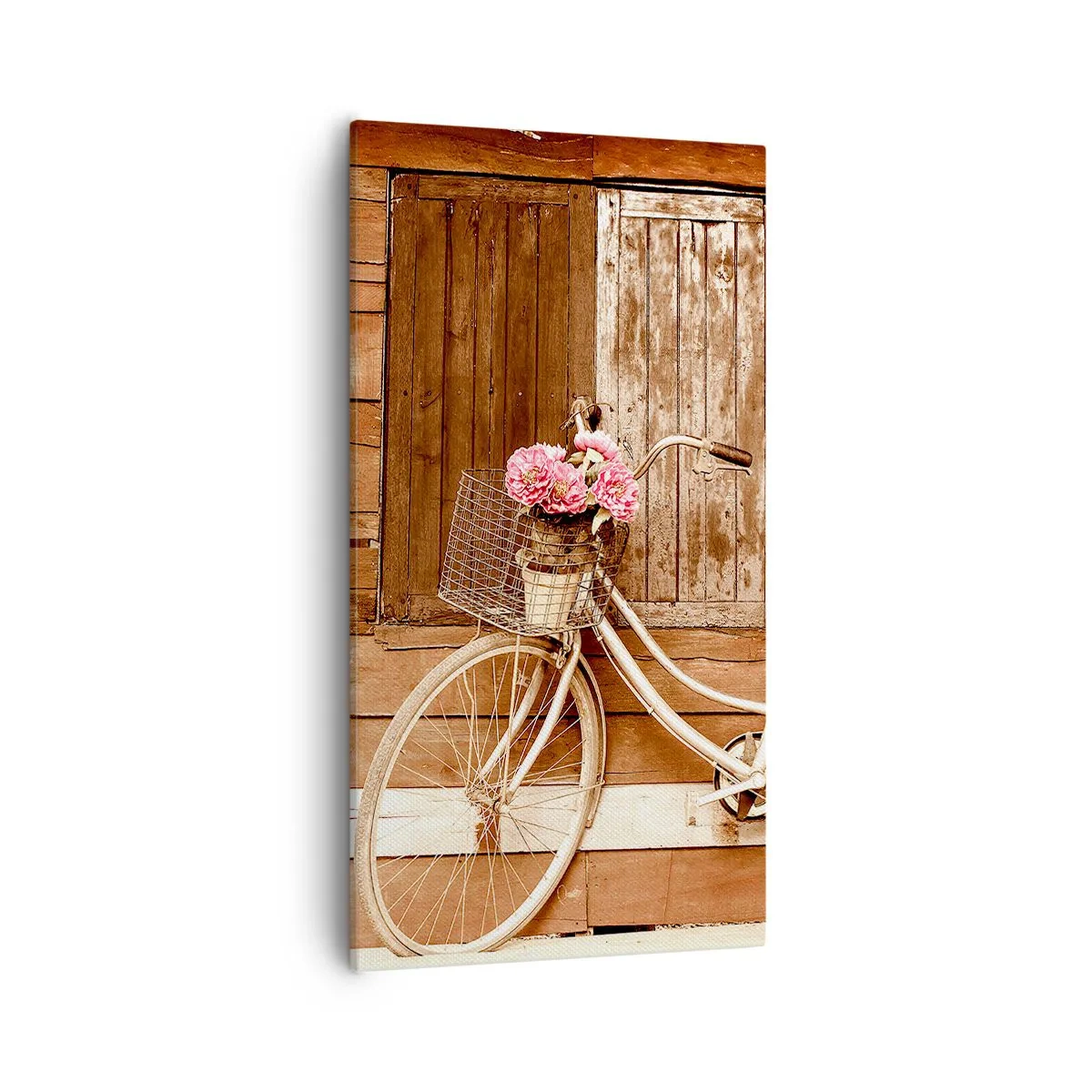 Cuadro sobre lienzo - Impresión de Imagen - Ahora mismo vuelvo - 55x100 cm